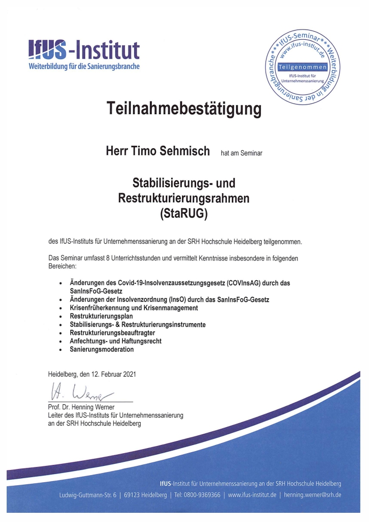TNB_StaRUG_Seminar_IFUS Institut_01 2021